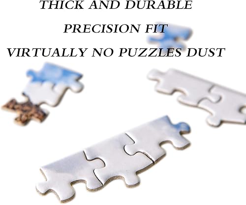 Miniatura 3 de Yundu Rompecabezas de 1000 piezas para adultos, rompecabezas de lago Moraine