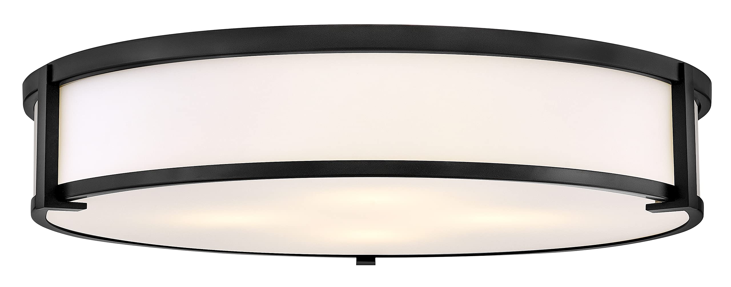 Hinkley Lowell 3244BK Large Flush Mount Ceiling Light
