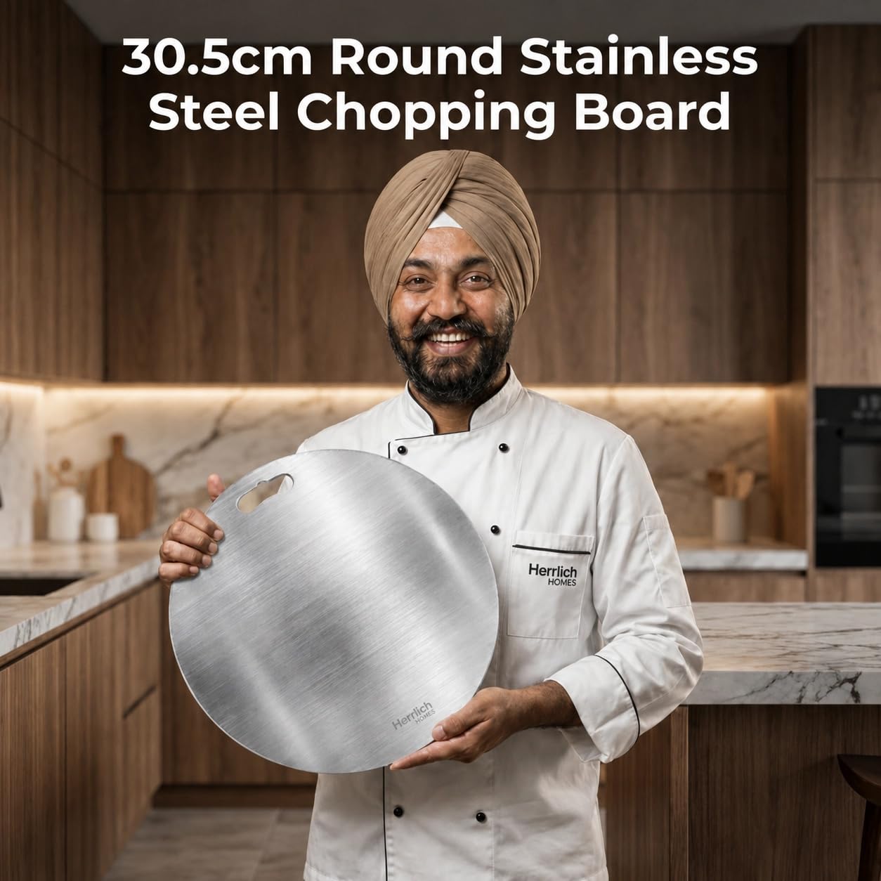 Stainless Steel Chopping Board - Durable & Hygienic -3 Stainless Steel Chopping Board - Durable & Hygienic -3