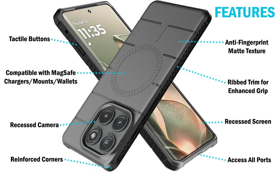 Amazon.com: Nakedcellphone Flex Series for Motorola Edge 2025