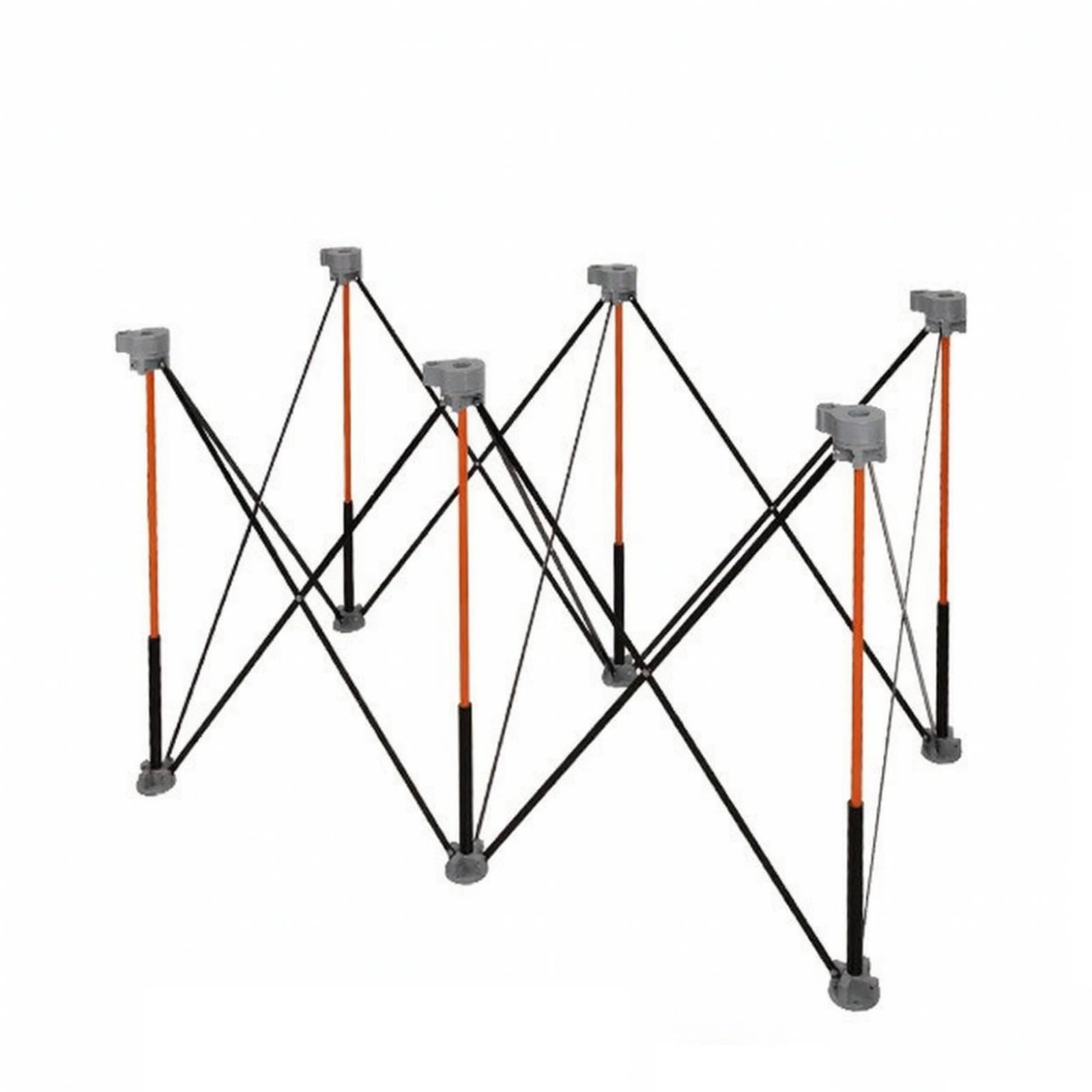 Ronyme Banco Trabajo Plegable con Patas Aluminio para Carpintería Construcción Instalación Taller Doméstico Portátil con Bolsa Transporte Ajustable, 6-Patas