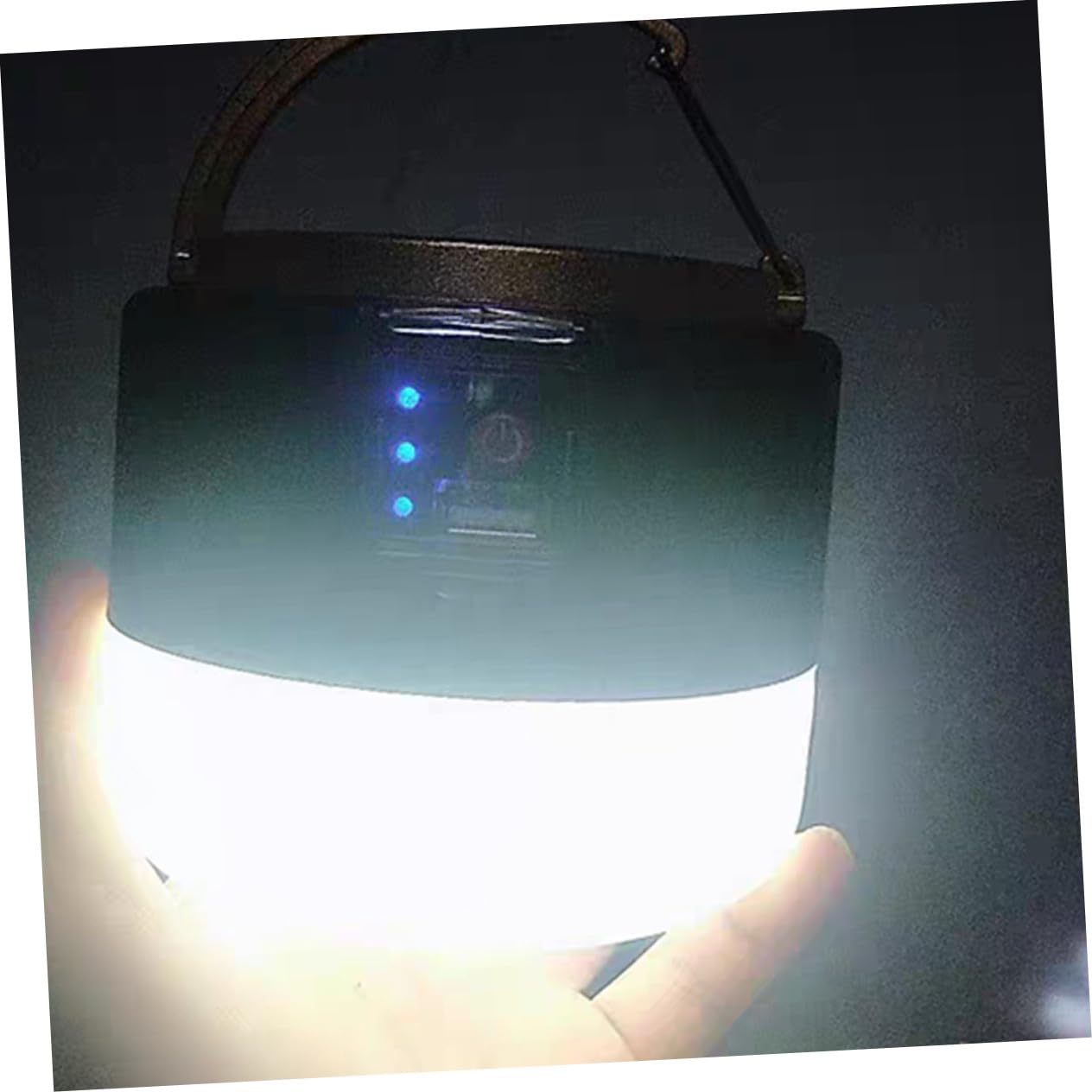 Linterna Solar LED para Camping y Emergencia Recargable USB