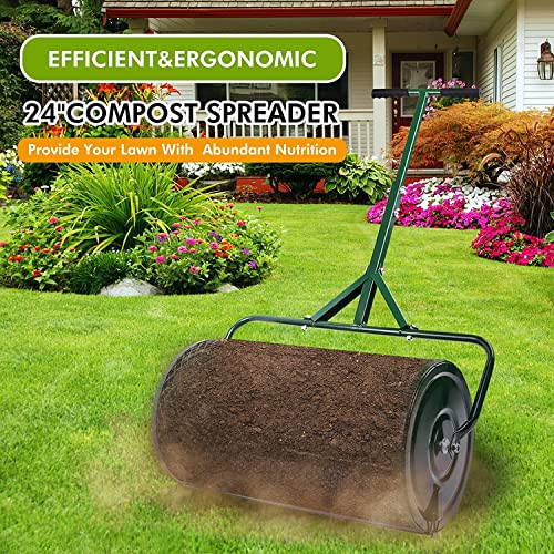 Esparcidor de Compost 24 Pulgadas con Mango en T Ajustable miniatura 3