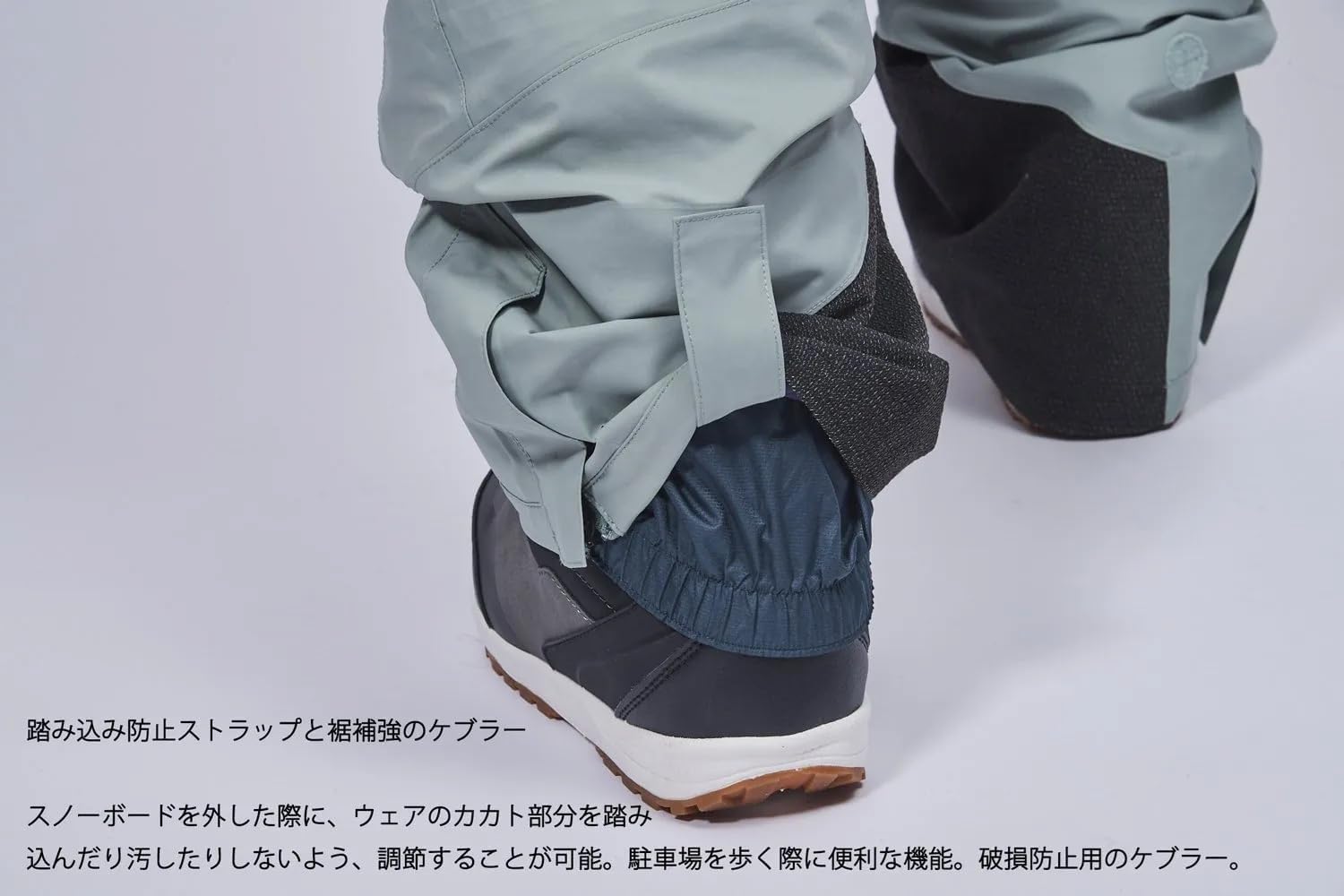 REW/REALITY BIB PANTS 24 (BALTIC BLUE) (L) GORE-TEX 3Layer 3