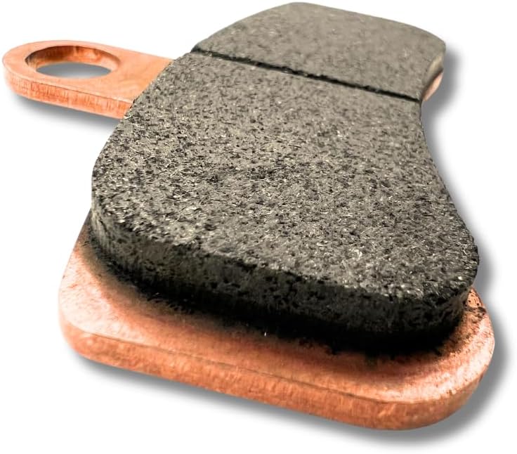 JSA 457 HH Motorcycle Brake Pads, fits for Harley Davidson Motorcycles, Organic, Front Brake Pad, Copper Plate, Excelent Heat Dissipation.