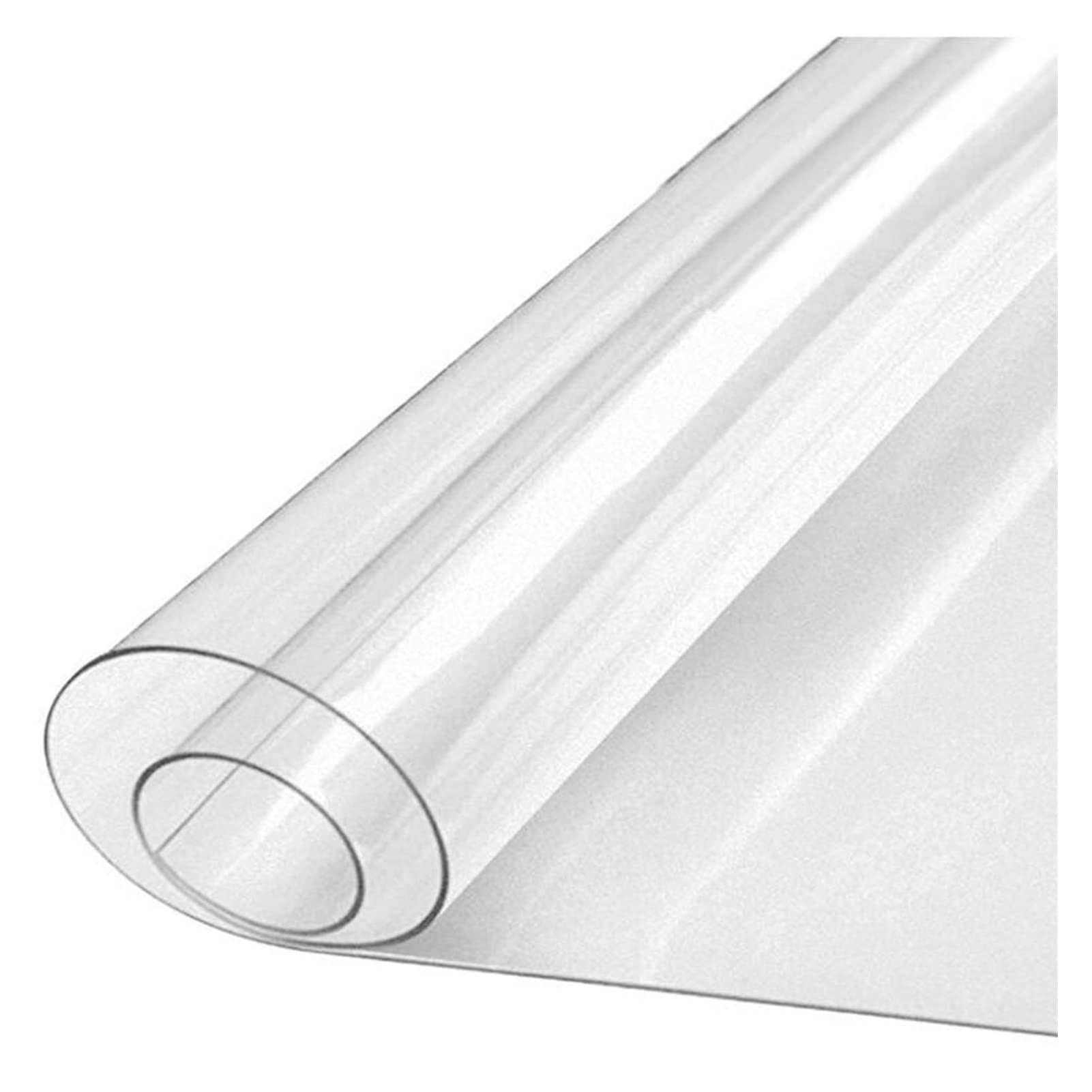 Protector de Piso de plástico de Vinilo Transparente, tapete de Rueda Deslizante de PVC, Protector para Pisos de Madera, Cubierta Protectora de Alfombra de Vinilo de plástico Transparente, Apto para