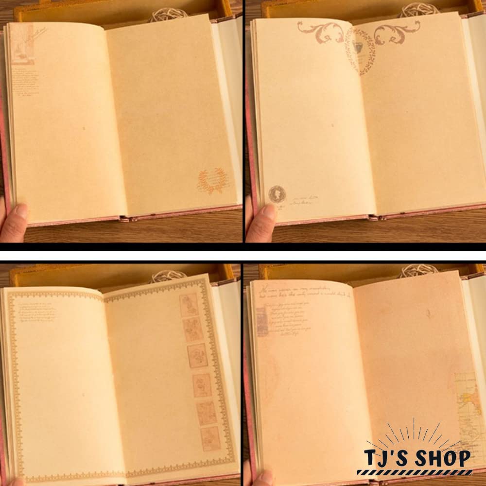 Amazon.co.jp: [TJ's shop] アンティーク ノート 魔法 魔本 洋書風