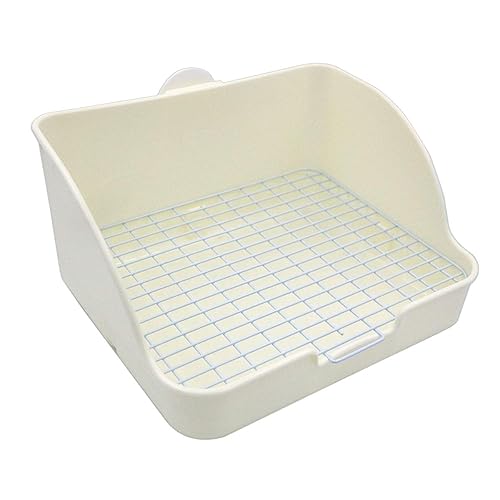 Rat Small Litter Box, 10"x8" Square Corner Litter Box Training