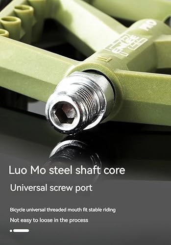 Miniatura 2 de ENLEE 916 Mountain Bike Ultra Light Nylon Pedal, 4.3 pulgadas ampliado ensanchado ultraligero sello cojinete para pedales de bicicleta MTB Accesorios