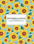 Sketchbook & Journal Alternate Blank And Lined Pages: Dual Sketchbook And Lined Journal Book For Doodling And Writing