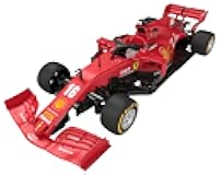 RC Car Kits to Build 1/16 Scale Compatible with Ferrari SF 1000 RC Car Assembly Building Kit with Remote, 65pcs DIY, STEM Kits for Kids Ages 8+