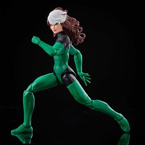 Miniatura 5 de Marvel Legends Series Rogue, Uncanny X-Men Figuras de acción coleccionables de 6 pulgadas, 2 accesorios