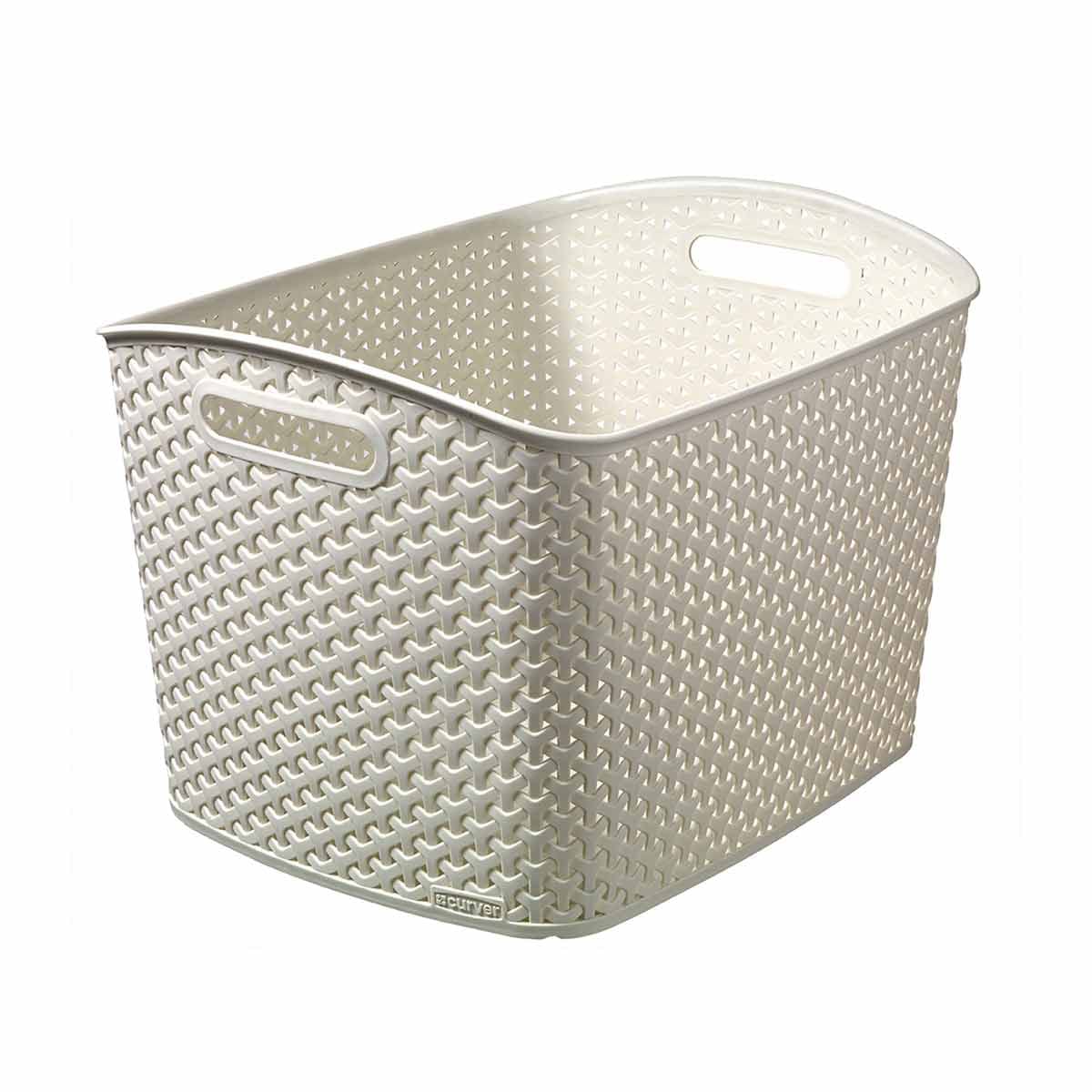 Curver Grey My Style Xl Basket 28 Litre - Color: