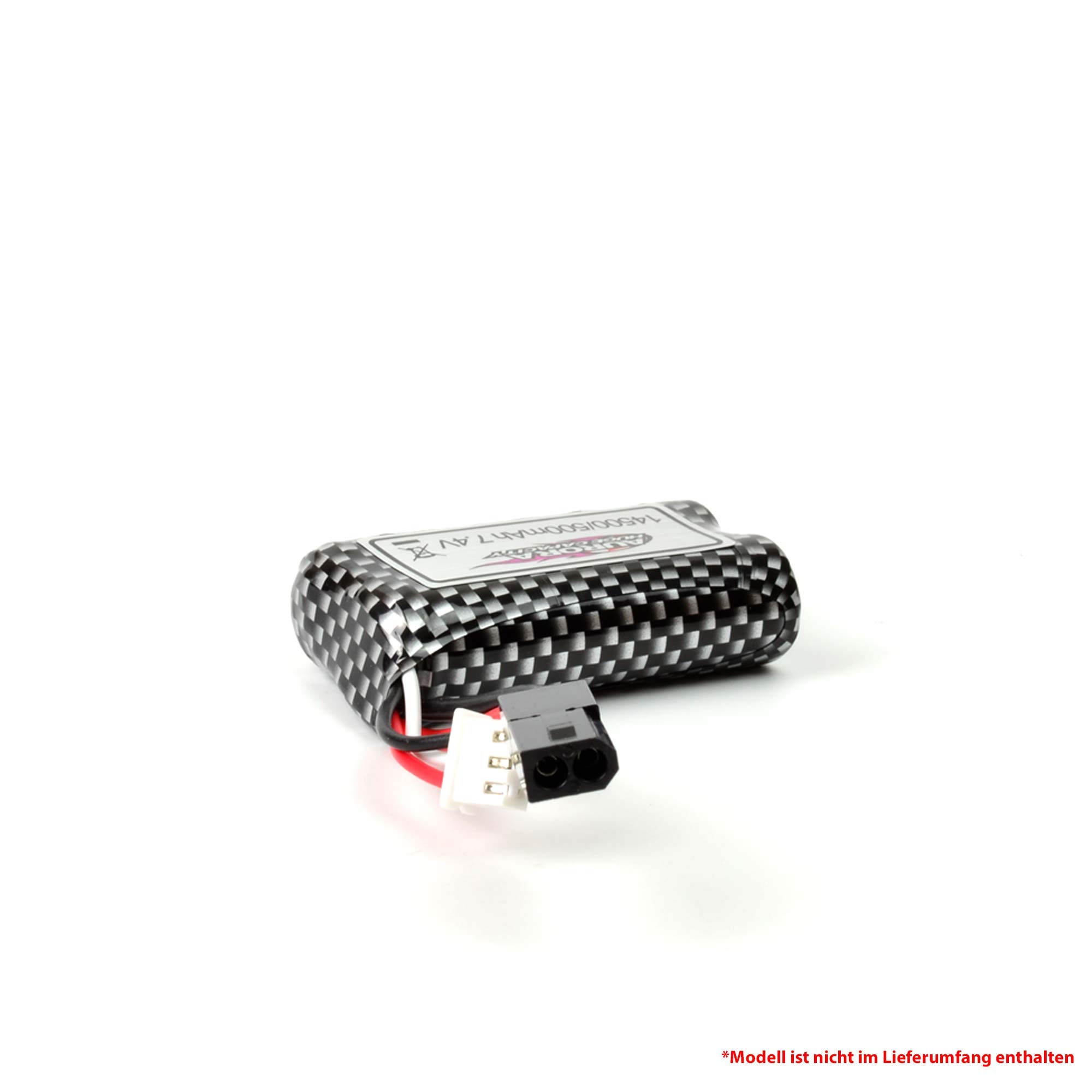 Hosim 7,4 V 850 MAh LiPo Akku – Ersatzakku Für Brushless RC Truggy, Mit T-Stecker, Inkl. Batterieband