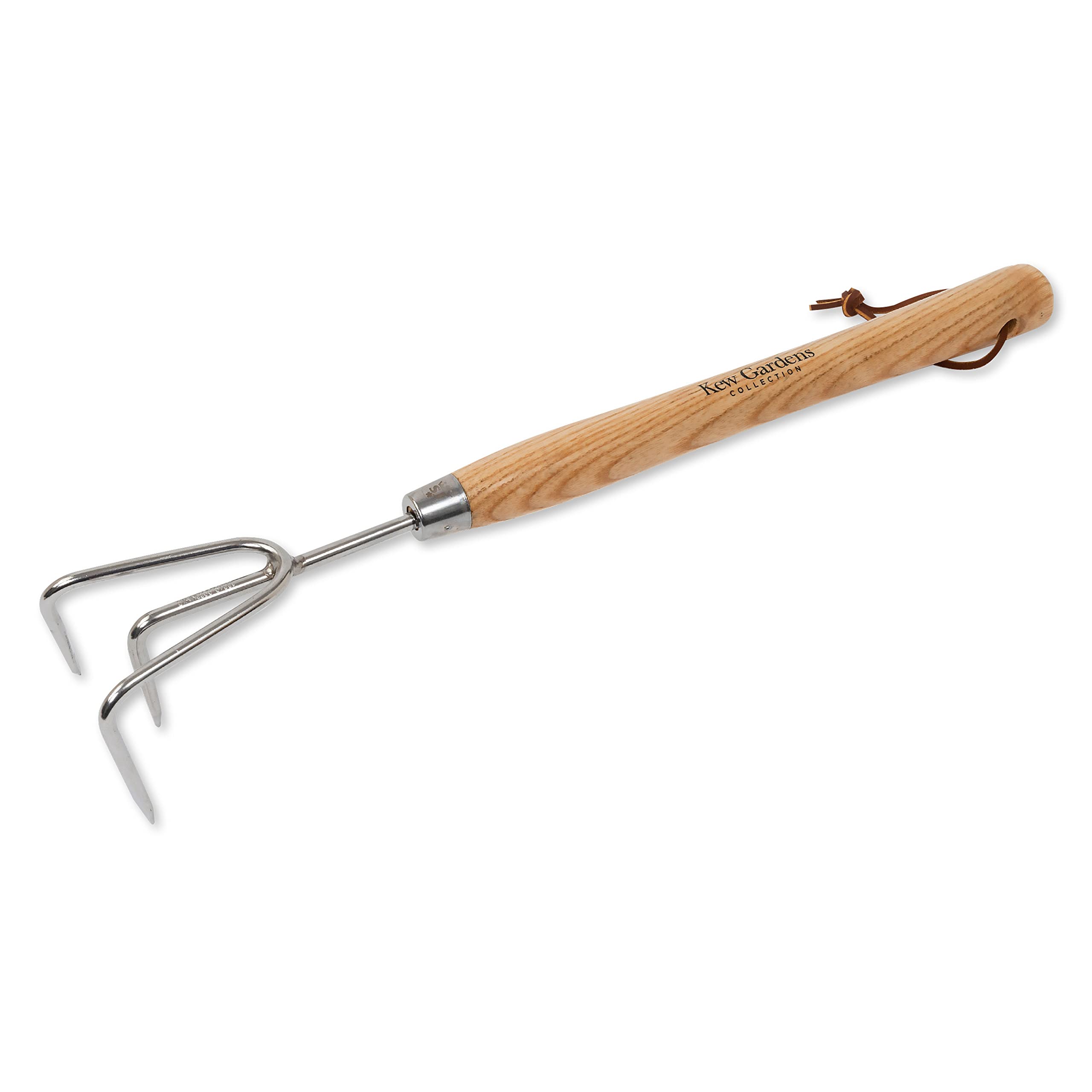 Spear & Jackson 3100KEW Kew Gardens Collection Stainless Steel 3 Prong Cultivator 12" Handle