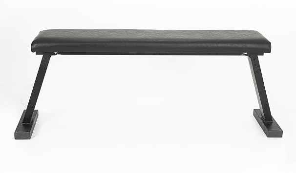 Katlanabilir Fitness Bench Sehpası, 120 cm x 29 cm, 150-200 kg Kapasite, Siyah