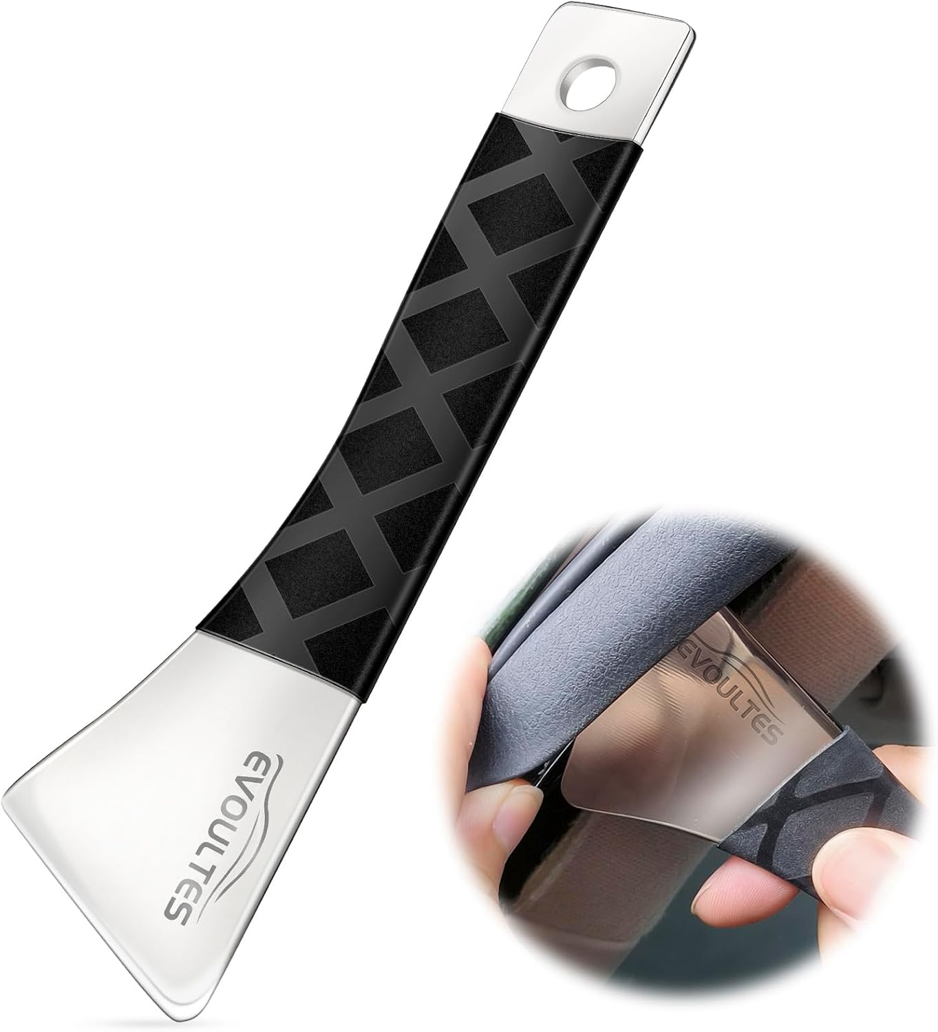 EVOULTES Auto Trim Removal Tool, Polished Stainless Metal