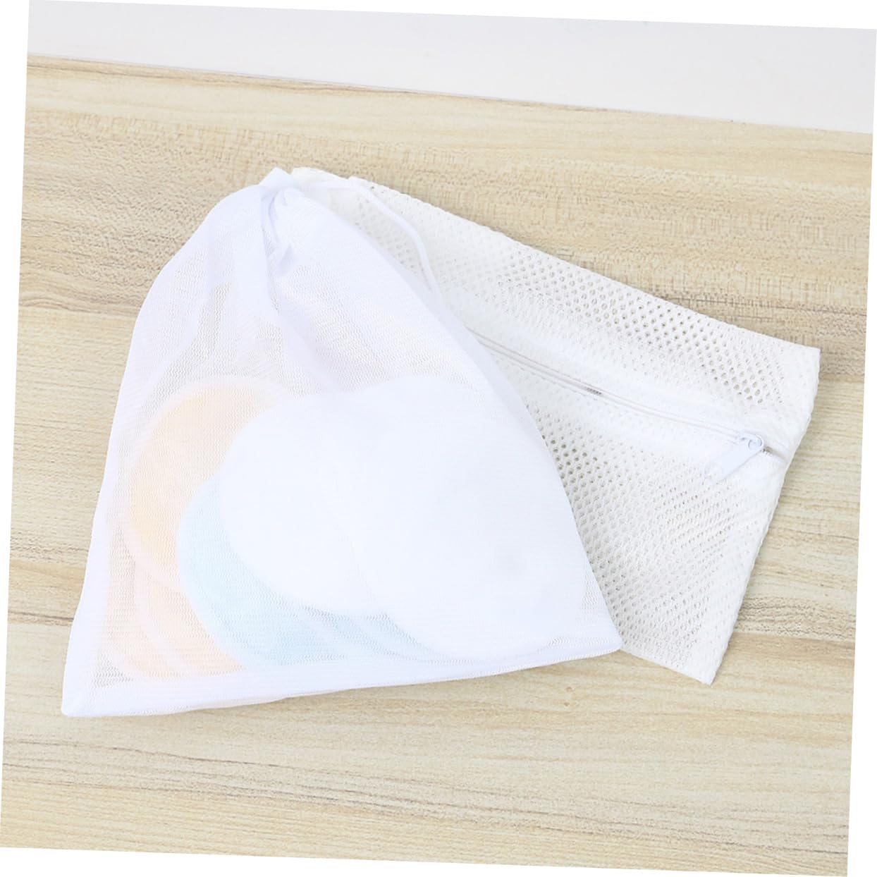 1set Feeding -Overflow Pads -galactorrhea Nursing Pads for Lactating Mothers Soft Breathable Maternity Accessories with Drawstring Bags White