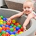 LittleTom 120 Bolas de Colores Ø 5,5cm para llenar Piscinas para niños...