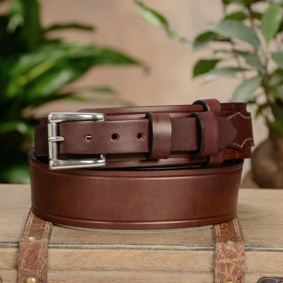 Bullhide Belts Mens Leather Belt for Work, Casual, Dress, 1.75" Wide4