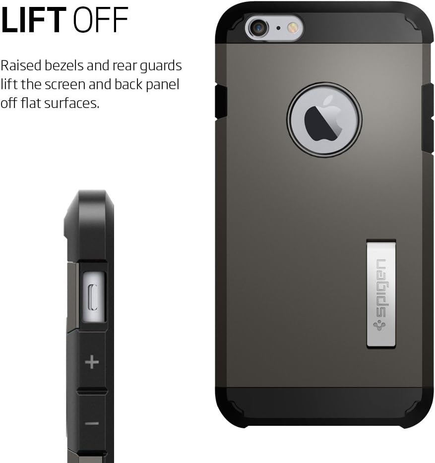 Spigen Tough Armor Designed for iPhone 6S Plus Case (2015) - Gunmetal