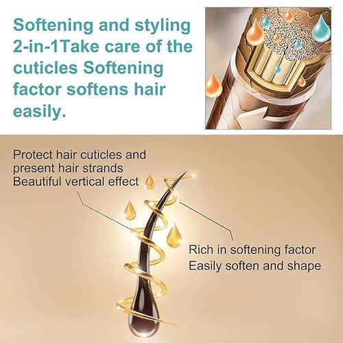 GZE STRAIGHTENING CREAM Smoothing Silk Protein for Hair, Protein Correcting Hair Straightening Cream, Hair Straightener Product for Women Men, Nourishing Hair Straightener Product