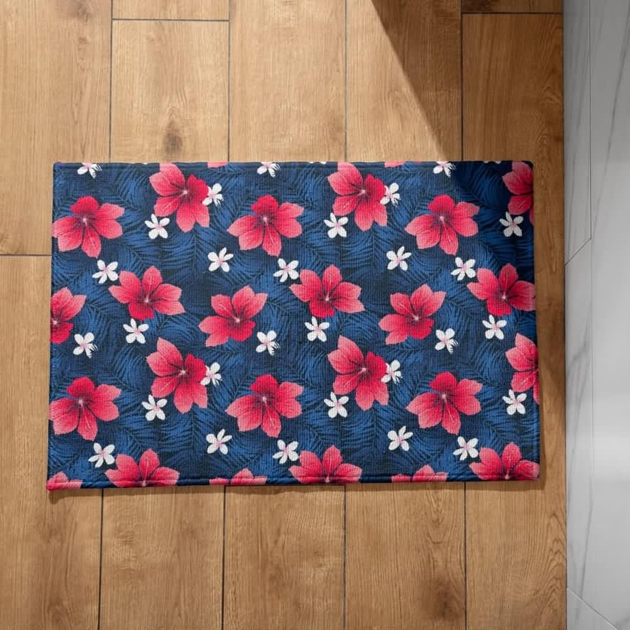 Tapis de cuisine long lavable antidérapant en coton léger et paillasson entrée