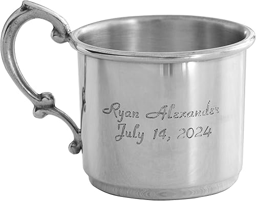 Let's Make Memories Vaso de estaño personalizado para bebé, regalo para recién nacido, reliquia, nuevos padres