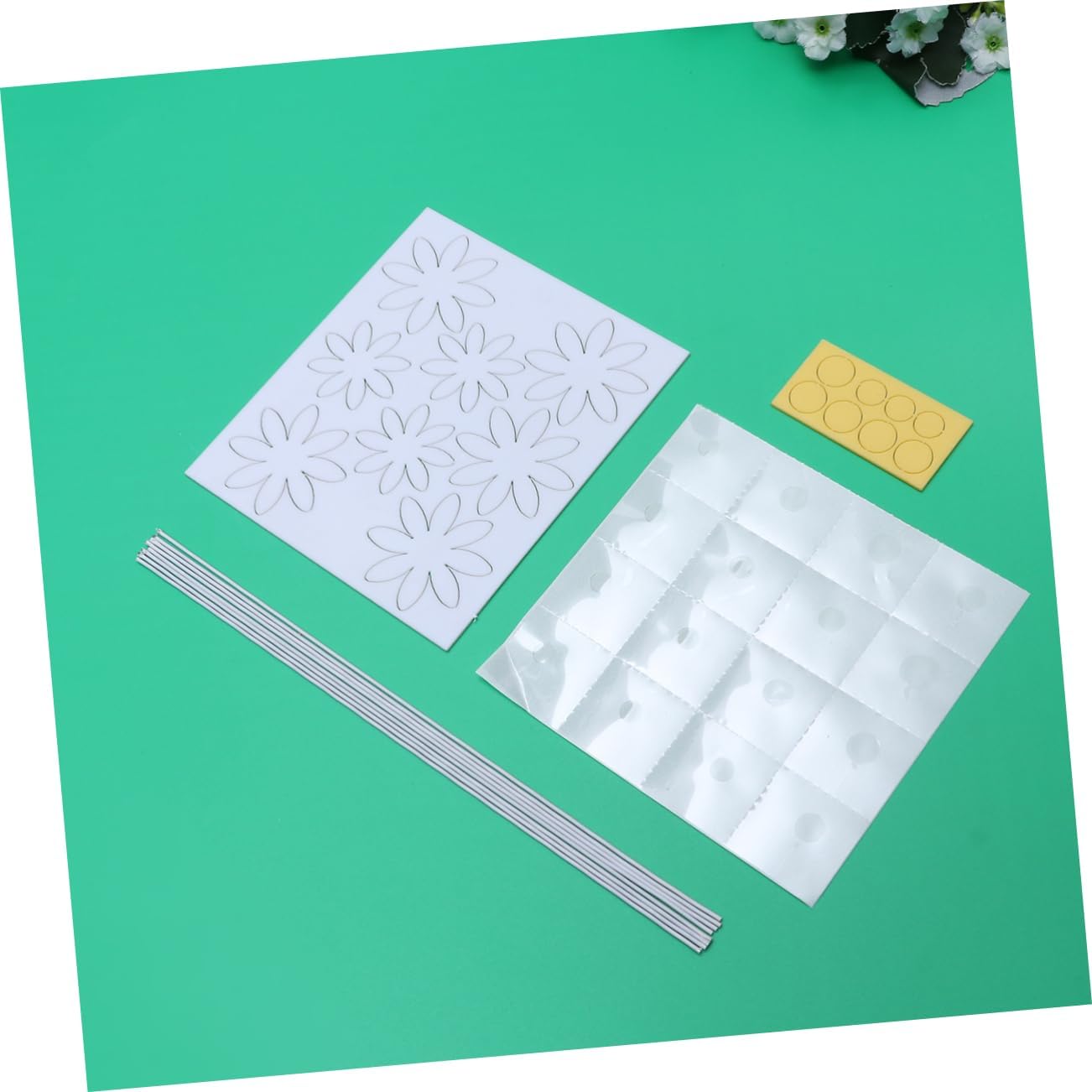 10pcs Acrylic Happy Birthday Cake Toppers Elegant Floral Decoration for Weddings Parties and Celebrations Unique for and Gatherings