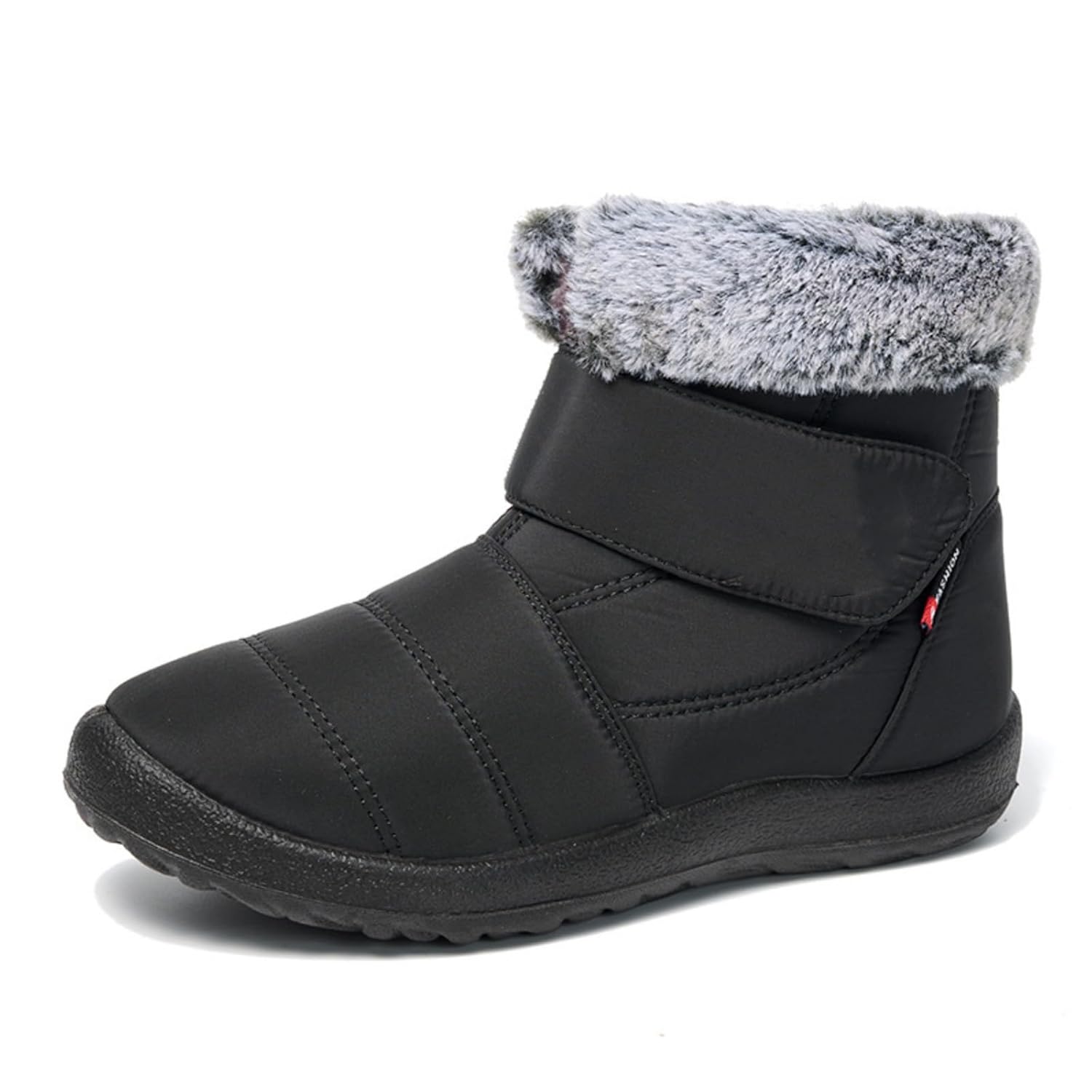Snow Boots for Women Ankle Boots with Warm Fur Lined Anti Slip Comfortable Winter Shoes Outdoor Traveling Camping