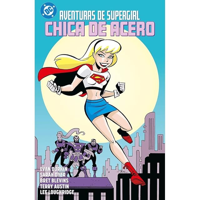 Portada de Aventuras de supergirl. chica de acero