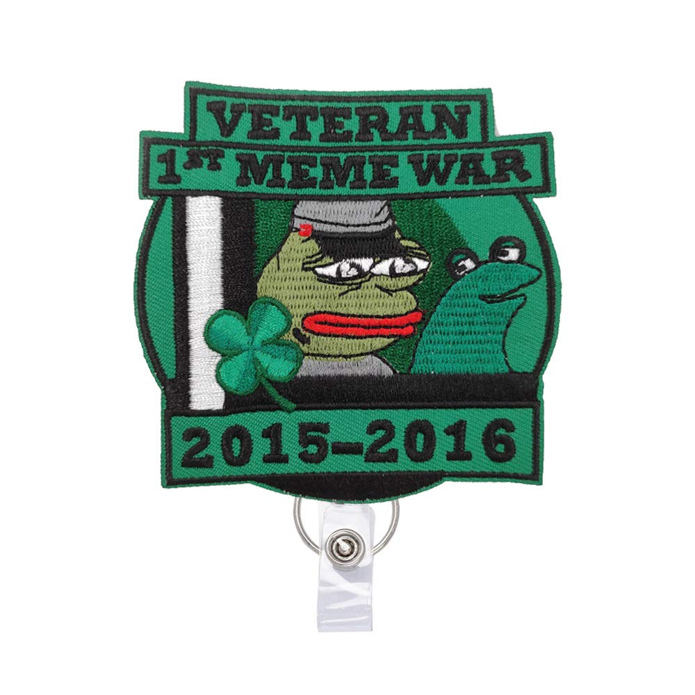 Reeleer 3 5 Pepe Veteran Of First Meme War Badge | Desertcart Seychelles, image size:1000x1000