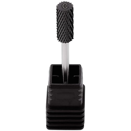 Miniatura 7 de USA PANA - Broca de carburo profesional de 332 pulgadas, punta plana de carburo de barril pequeño, grano grueso 5 veces a grano extra fino, oro,