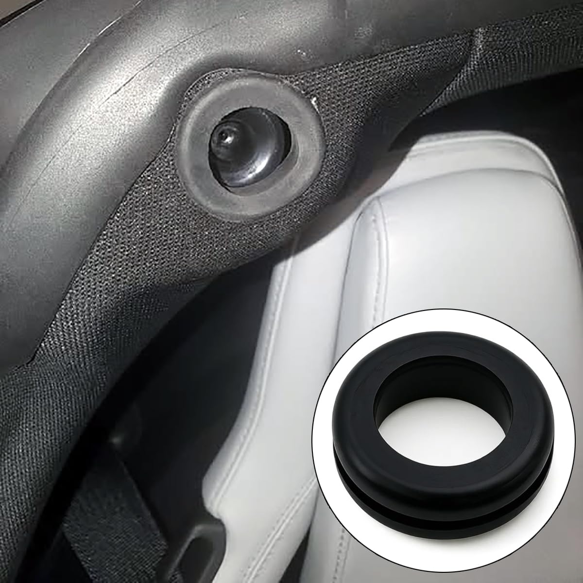 2 pezzi perno tetto posteriore pannello di rivestimento laterale guarnizione in gomma guarnizione sinistra destra per Chevrolet Corvette C5 C6 C7 C8 2020-2025 84929312