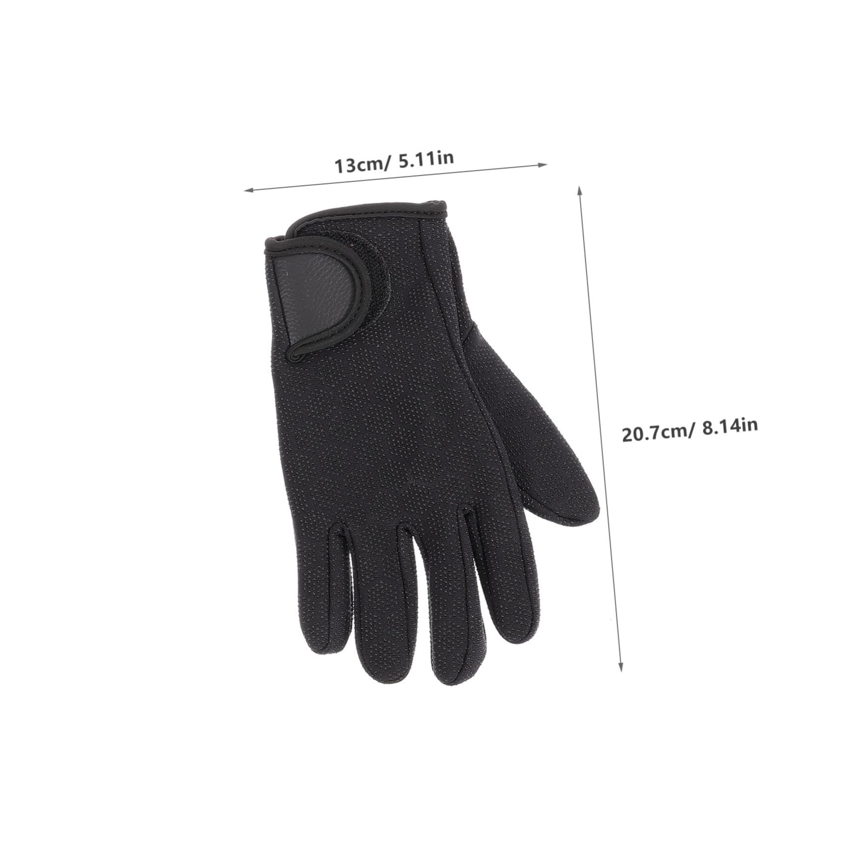 BCOATH 1 Pair Men's Professional Diving Gloves Compact Fitness Gloves for Swimming and Fishing