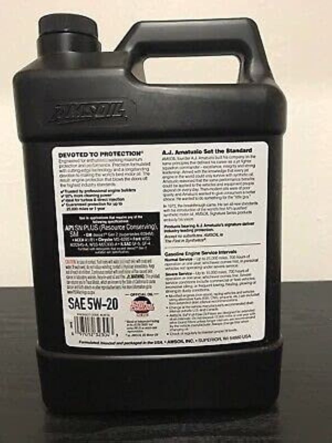 amsoil 5 W de 20 sintético antifricción Signature Series