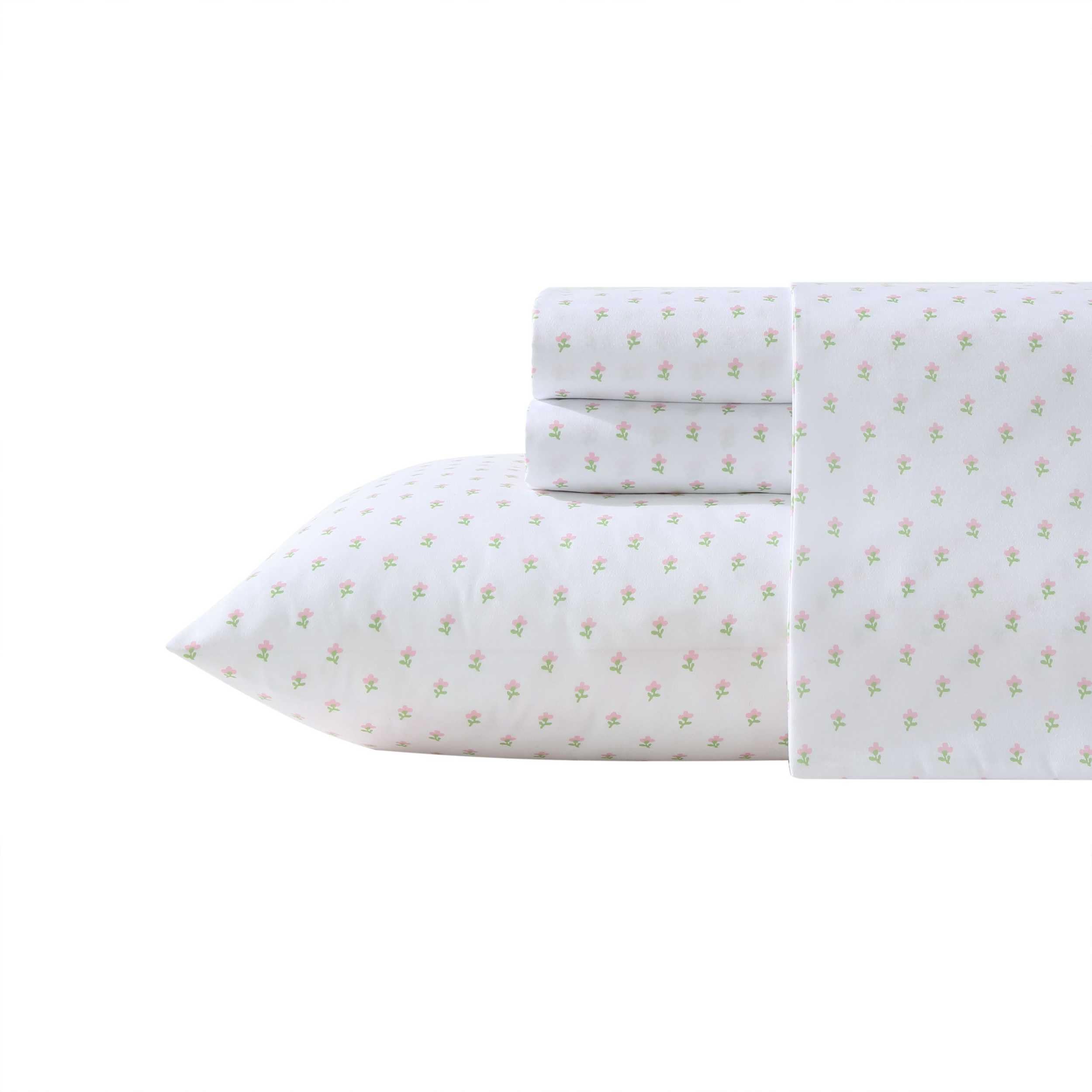 Parure de lit enfant infroissable Laura Ashley avec ses taies assorties