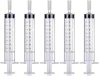 Vista 1 de MUB Bomba dispensadora de perfume de 0.3 fl oz (0.3 fl oz), adaptador de plástico, bomba de jeringa para viajes, botella atomizadora de perfume