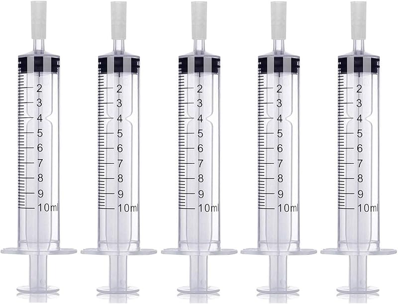 MUB Dispensador de Perfume com Adaptador de Extração em Plástico 10 mL, Pacote com 5