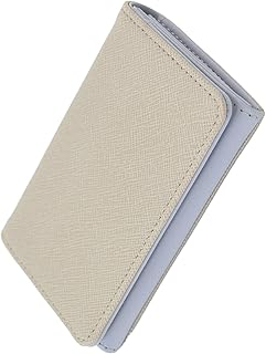 [アルトローズ] グレー 名刺入れ レディース バイカラー 2ポケット 名刺ケース 名刺ホルダー 20枚 30枚 合成皮革 カードケース カード入れ おしゃれ かわいい シンプル 薄い 軽量 軽い 薄型 コンパクト 332982-13