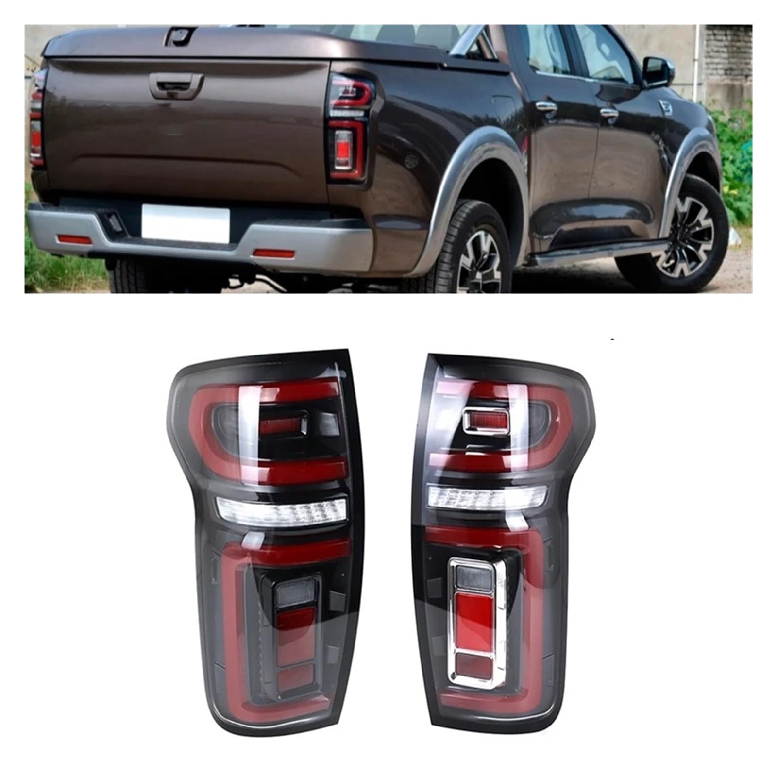 Ensemble Arrière Feu Feu Arrière De Voiture Stop Pour Great Pour Wall Pour PAO Pour POER Pick-up Version Passager 4133100XPW04A