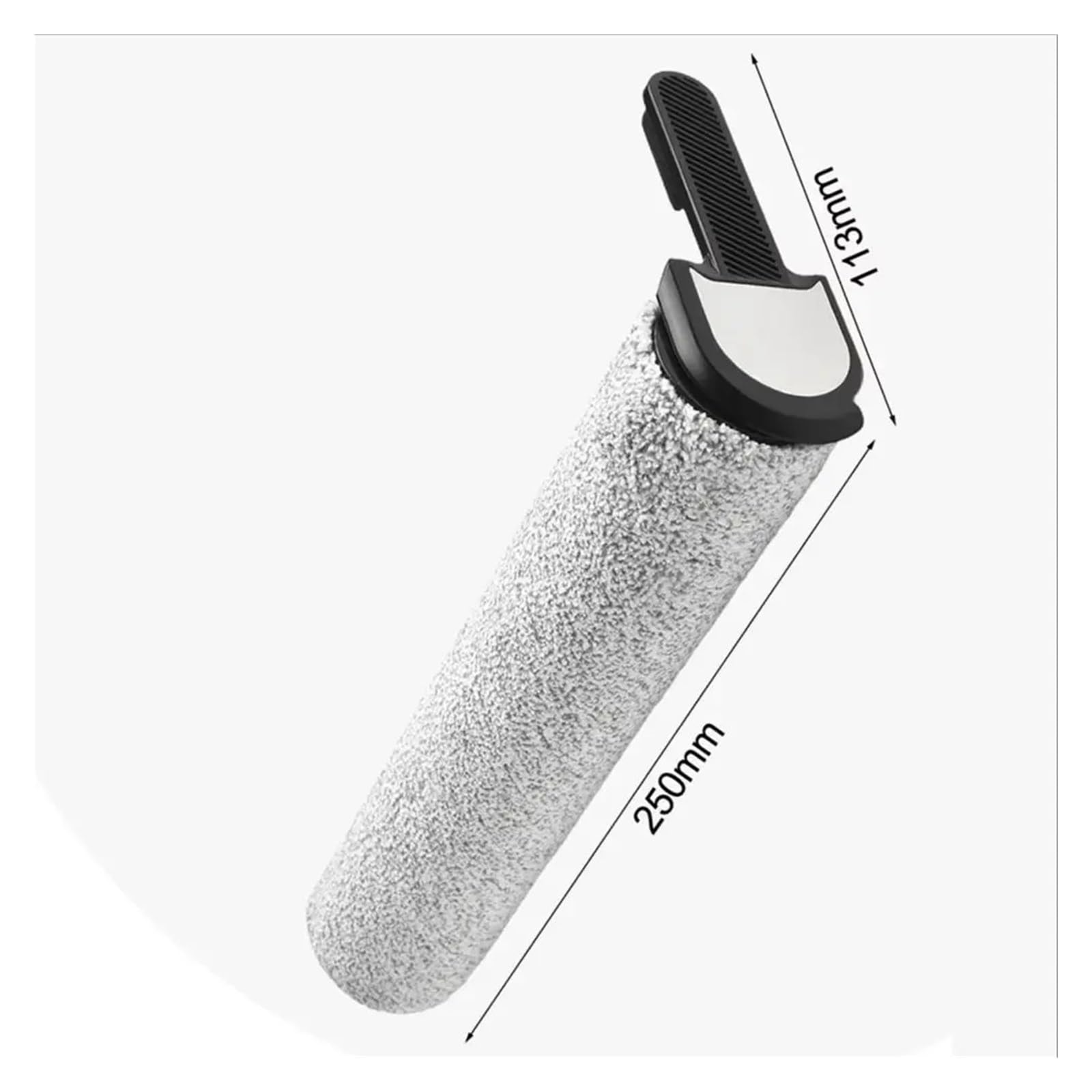 1/2 cepillos de rodillos, compatibles con Laresar, for aspiradora en seco y húmedo, accesorios de máquina de limpieza de cepillo de rodillo de repuesto(SET2)