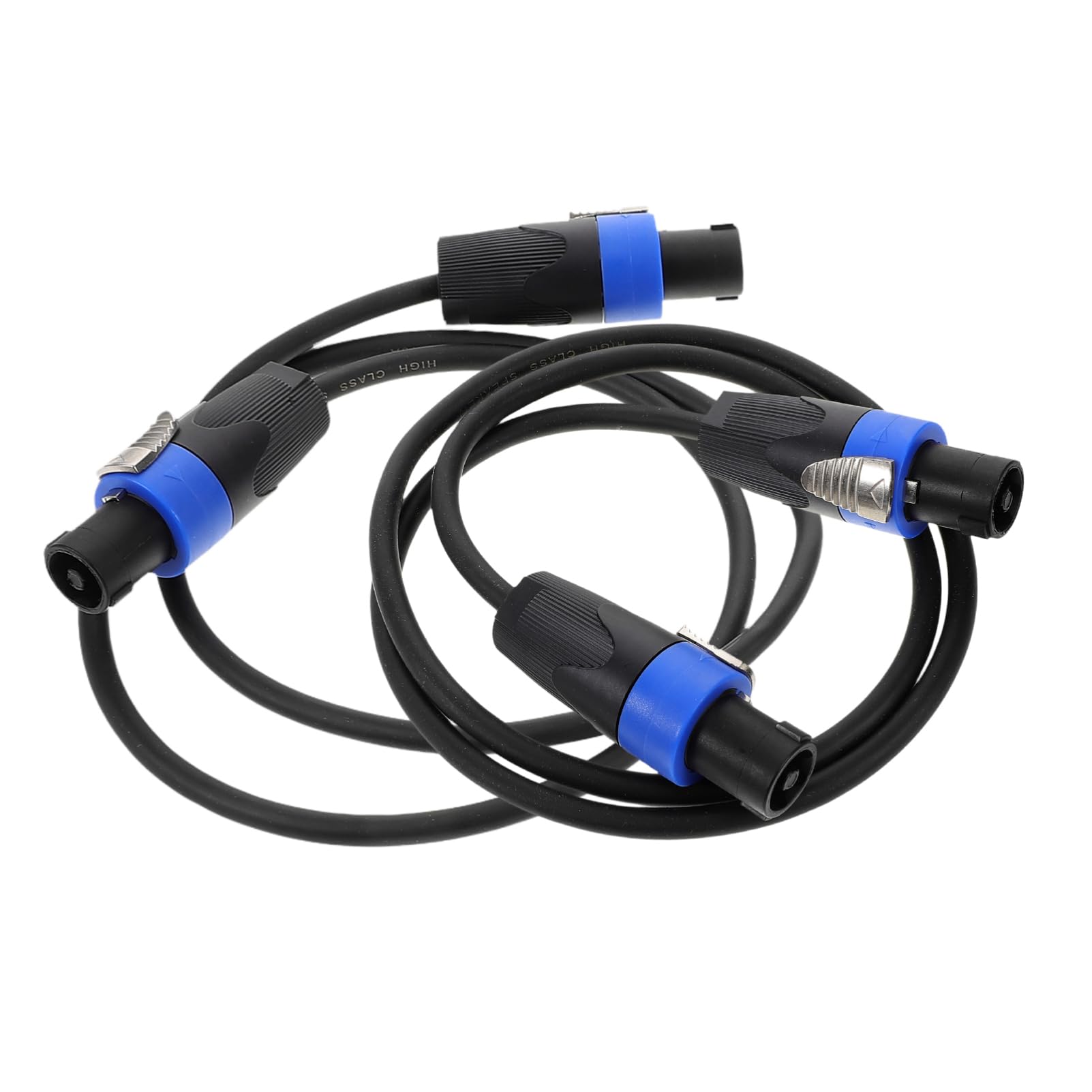 CIMAXIC Reduction Speaker Cable 2pcs Audio Cables Speaker Cable Plug Stage Audio Wire