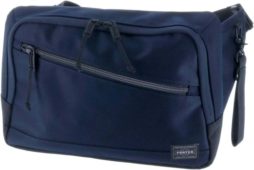 極美品✨HEAD PORTER Tankerオーバルウエストバッグ ネイビー ポーター