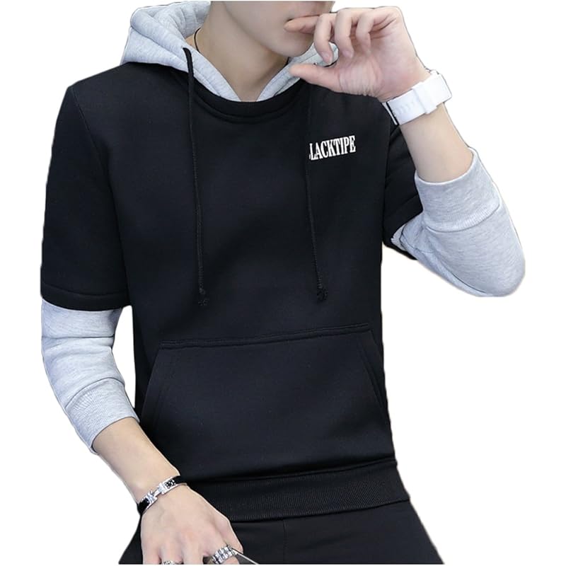 メンズ 等級以上 Happyjp パーカー スウェット メンズ 春 長袖 ファイクレイヤード ファッション カジュアル スポーツ 秋 0zzsh6mdlx Www Boulevardrestaurants Com