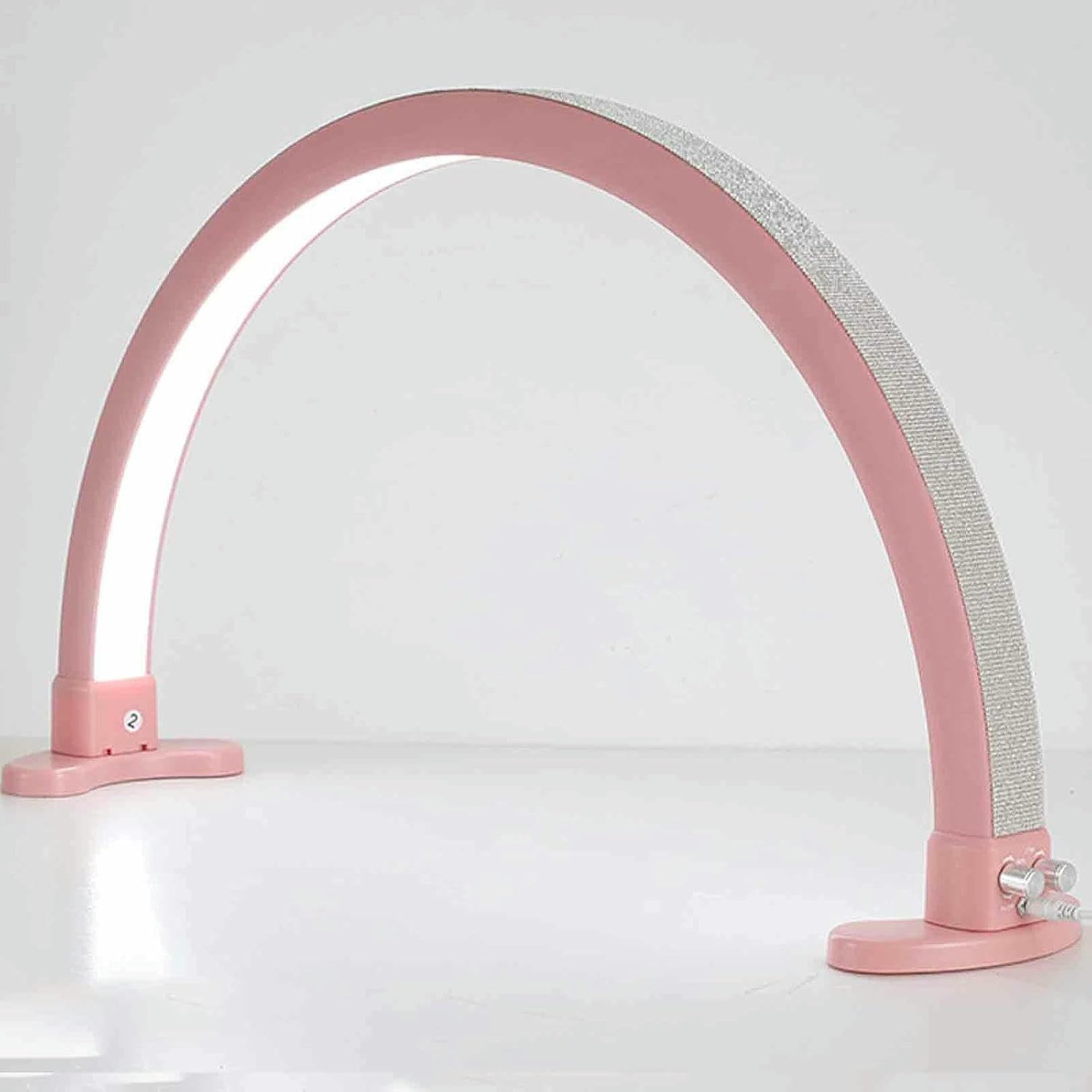 Lampe de bureau à ongles élimine les ombres commande à double bouton