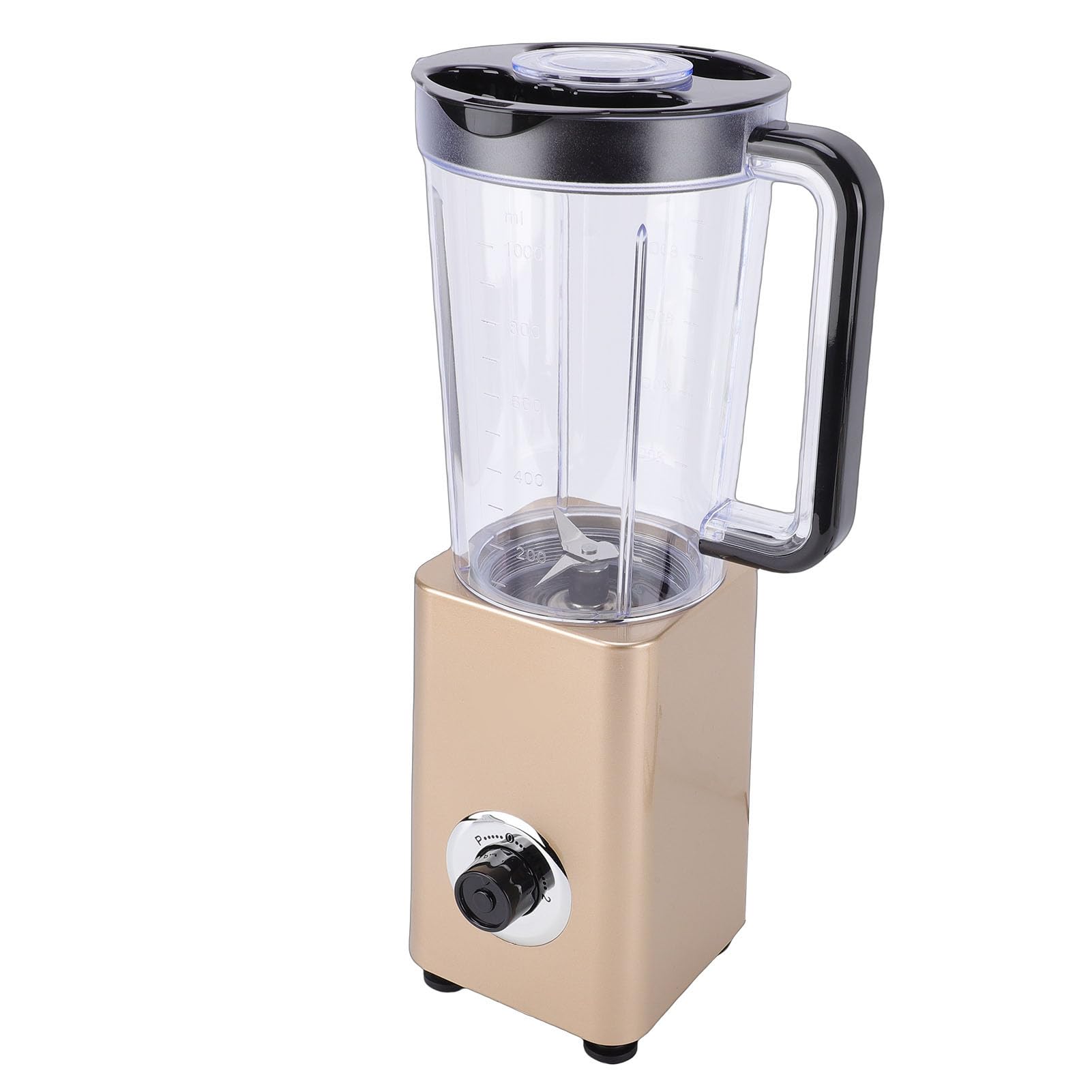 HEEPDD Blender Elektryczny, Blender Nablatowy z Pojemnikiem 1000 Ml, Idealny do Kuchni Rodzinnej i Małych mieszkań Elektryczny, Plastikowa Sokowirówka 300 W, Smoothie Nan Gospodarstwa Domowego