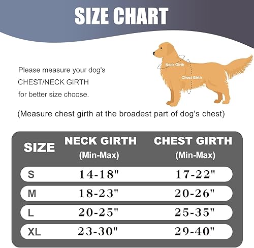 Miniatura 3 de Arnés reflectante para perro, arnés antideslizante sin tirones para perro con 8 parches para perros, arnés ajustable en servicio de entrenamiento