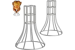 Vertical Turkey Roaster Rack Chicken Stand Turkey Roasting Holder for Grill