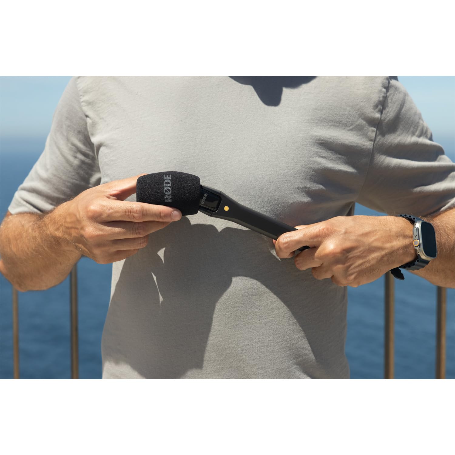 Rode Interview Micro Handadapter für Wireless Micro Mikrofon-System Schwarz mit keepdrum Mikrofasertuch